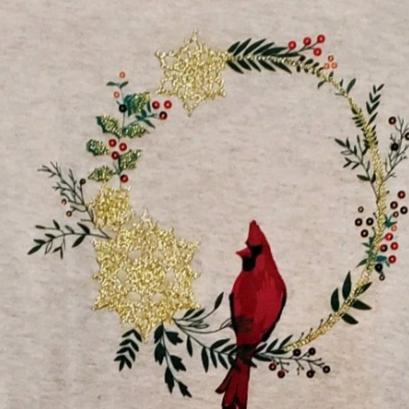 Festive Cardinal Shirt Croft & Barrow Size XL - Picture 2 of 12